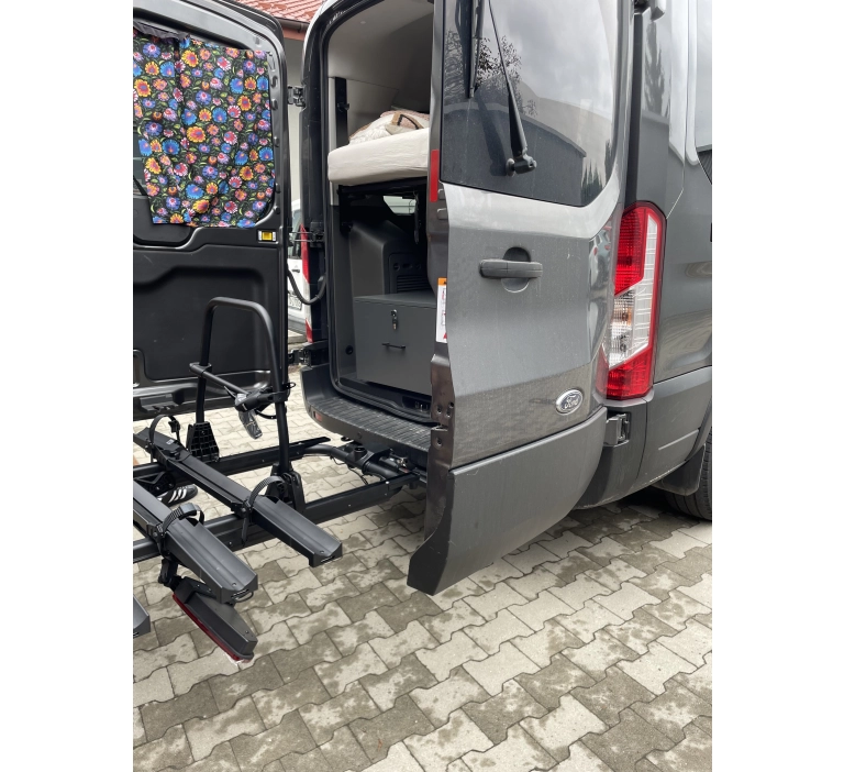 Bagażnik platforma rowerowa na hak SPINDER SL3 | przesuwny i składany
